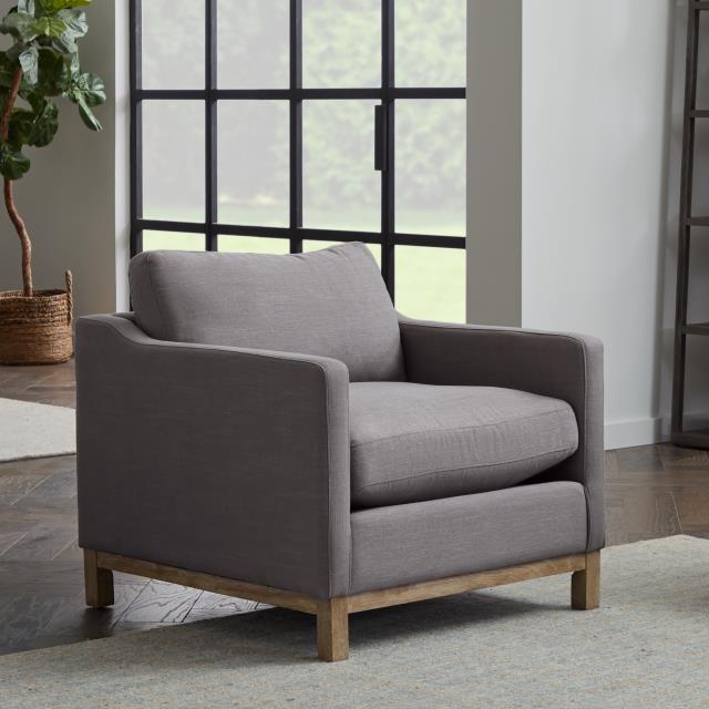 Marlow Chair- Pewter - Chapin Furniture