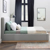 Grounded Sage Stone Upholstered Bed- King - Chapin Furniture