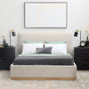 Grounded Sage Oat Upholstered Bed- King - Chapin Furniture