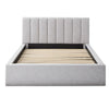 Grounded Abbott Stone Upholstered Bed- Queen - Chapin Furniture