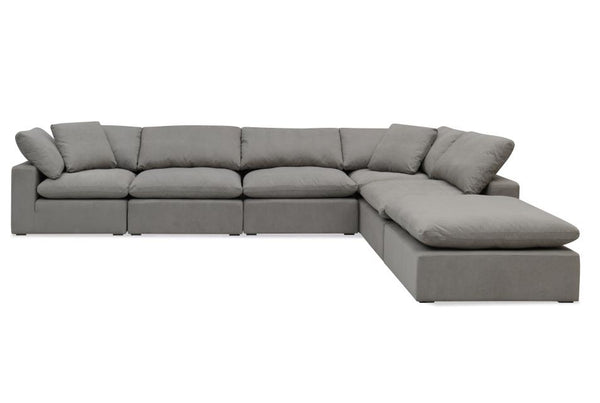 Bowe Modular Sectional- XL Chaise Slate - Chapin Furniture