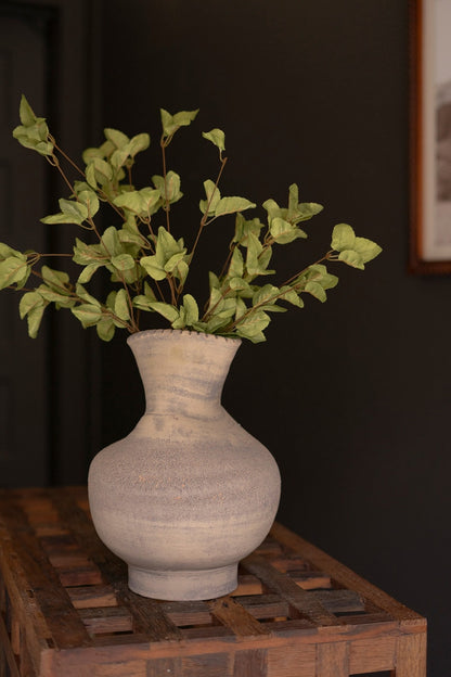 Free Formed Small Clay Vase - Chapin Furniture