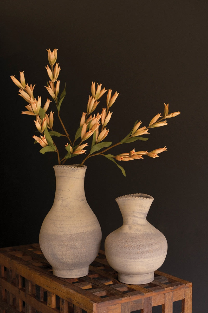 Free Formed Small Clay Vase - Chapin Furniture