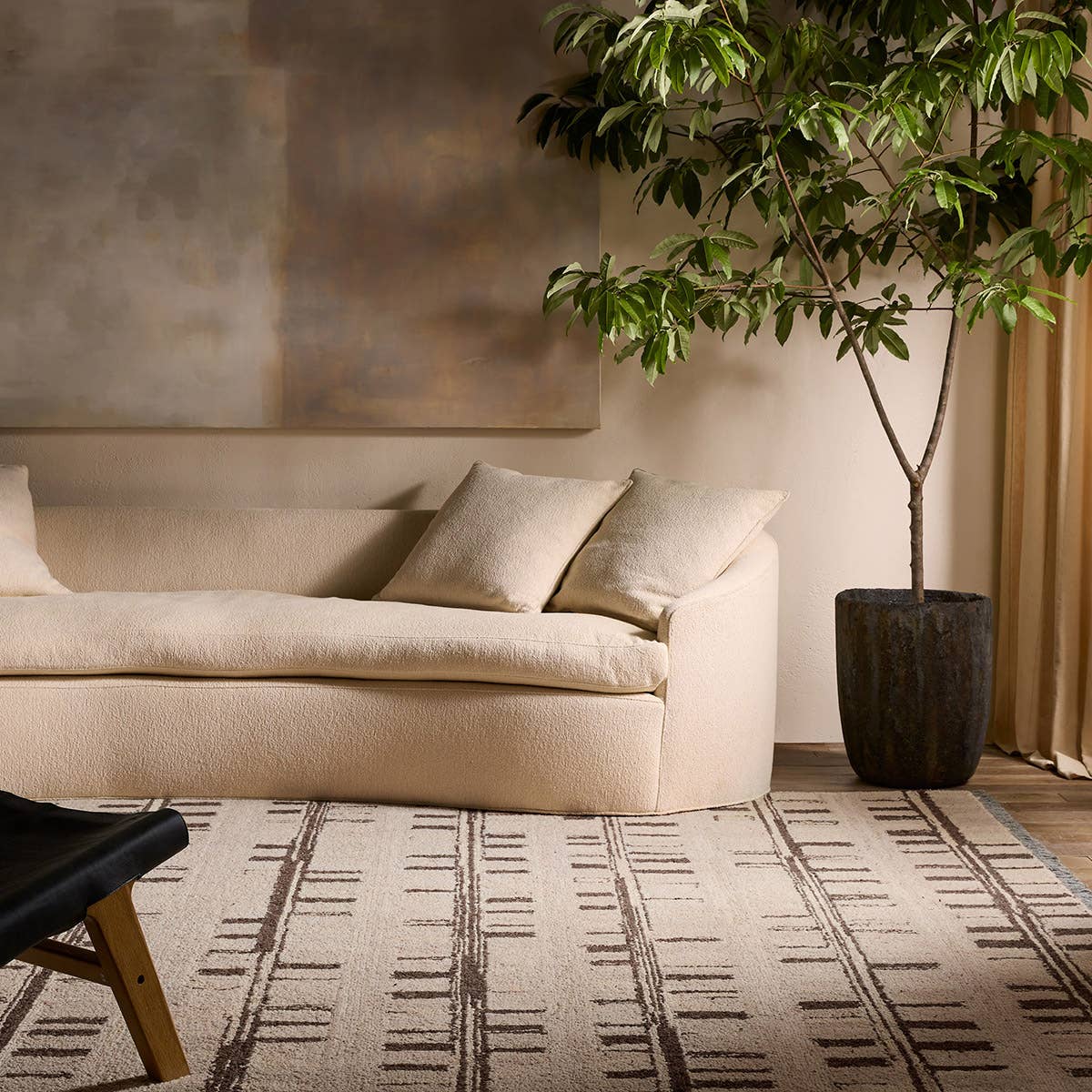 Hadi Emir HAD04 Brown/Tan Rug - Chapin Furniture