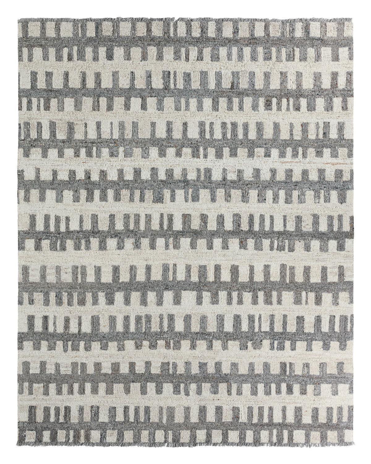 Hadi Emir HAD05 Gray/White Rug - Chapin Furniture