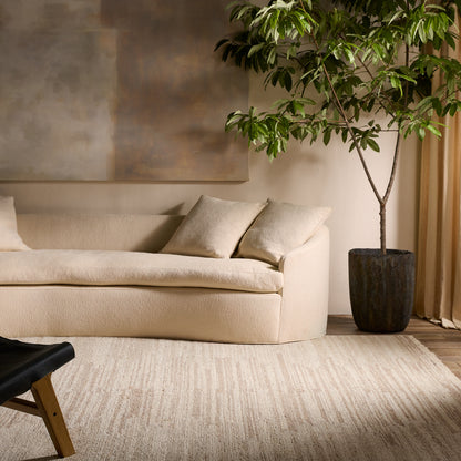 Hadi Sayeed HAD06 Natural/White Rug - Chapin Furniture