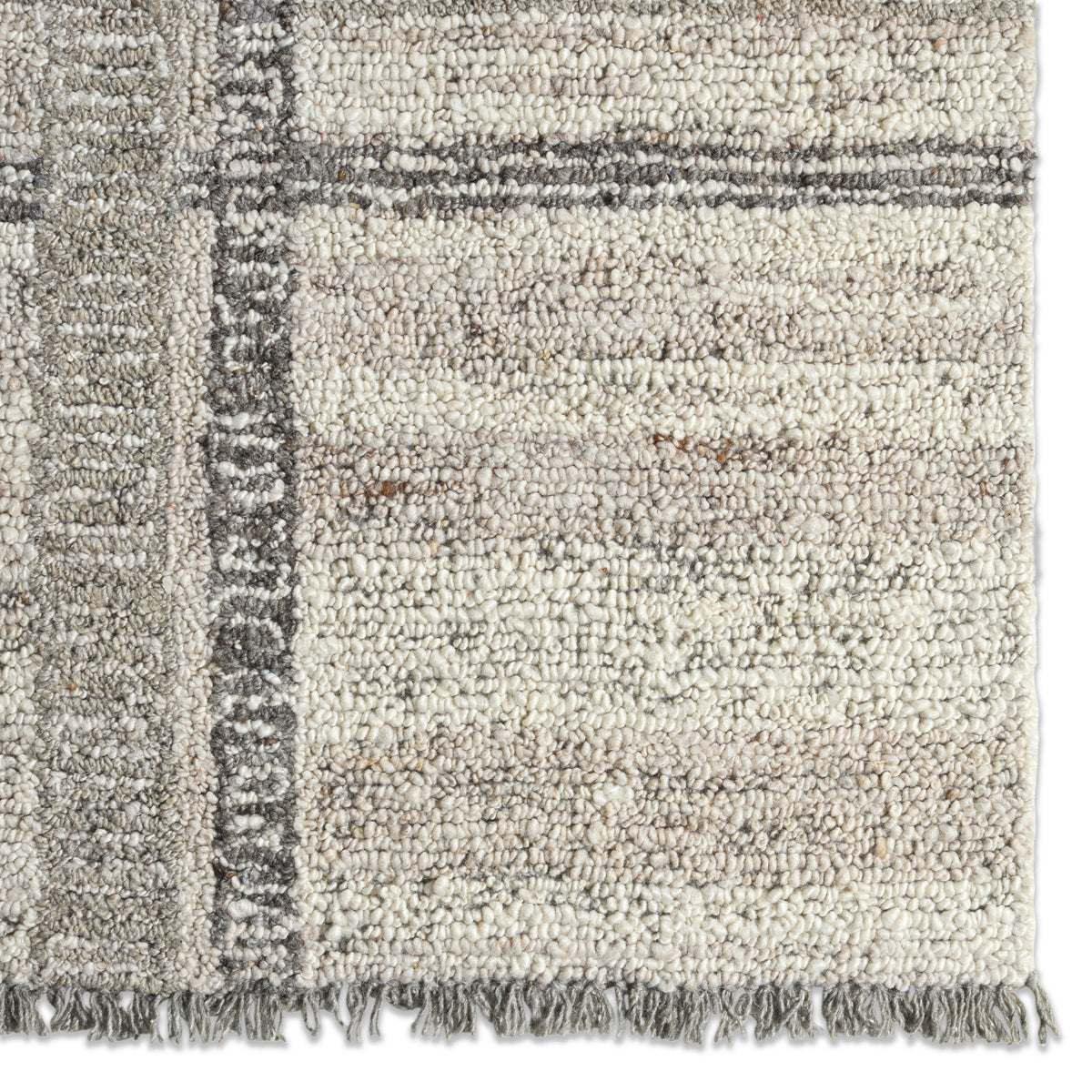 Hadi Bilal HAD08 White/Gray Rug - Chapin Furniture