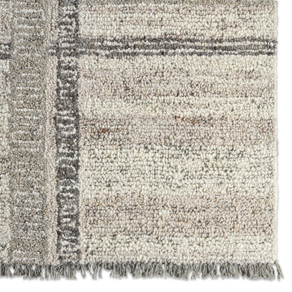 Hadi Bilal HAD08 White/Gray Rug - Chapin Furniture