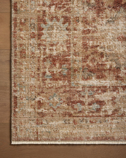 Heritage 03 Rug- Brick/Multi - Chapin Furniture