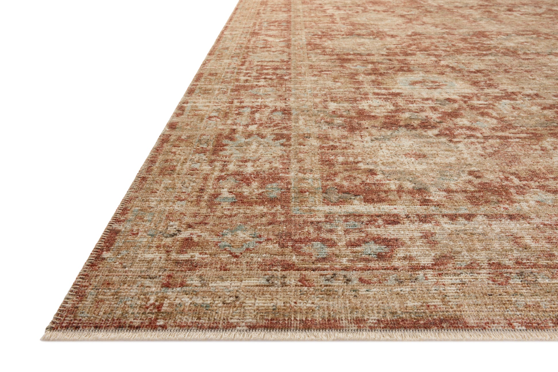 Heritage 03 Rug- Brick/Multi - Chapin Furniture