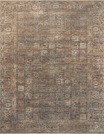 Heritage 07 Rug- Mocha/Denim - Chapin Furniture
