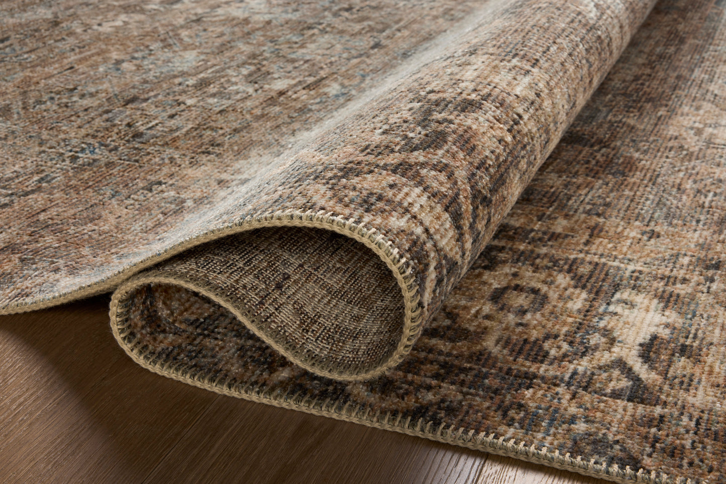 Heritage 07 Rug- Mocha/Denim - Chapin Furniture