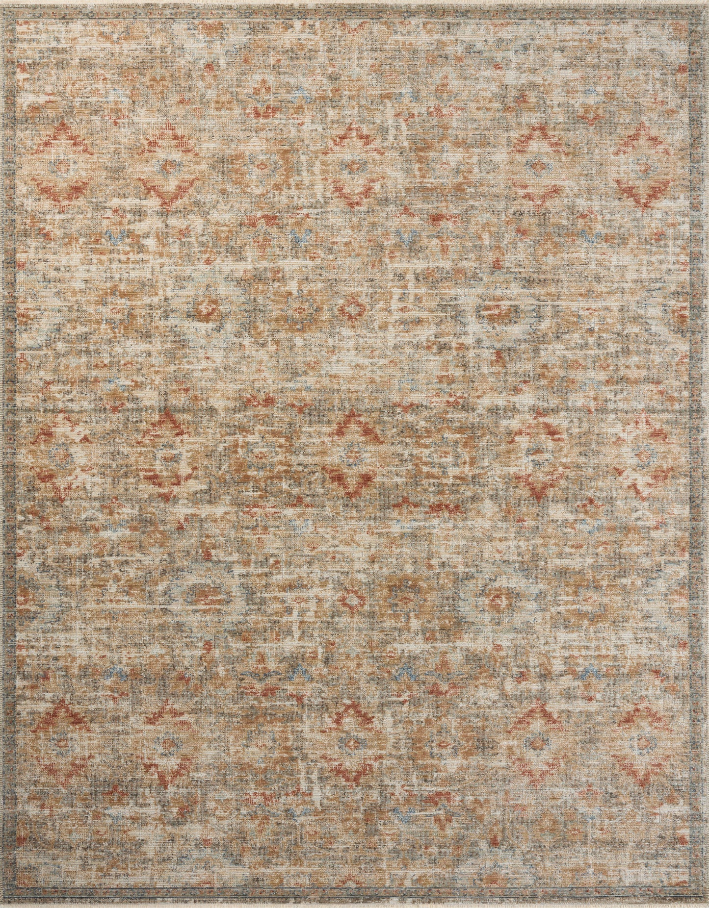 Heritage 10 Rug- Grey/Sunset - Chapin Furniture