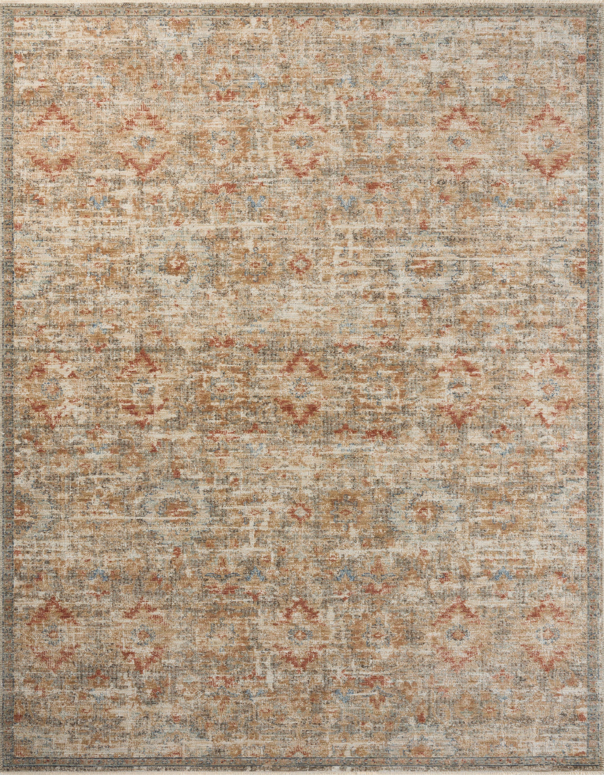 Heritage 10 Rug- Grey/Sunset - Chapin Furniture