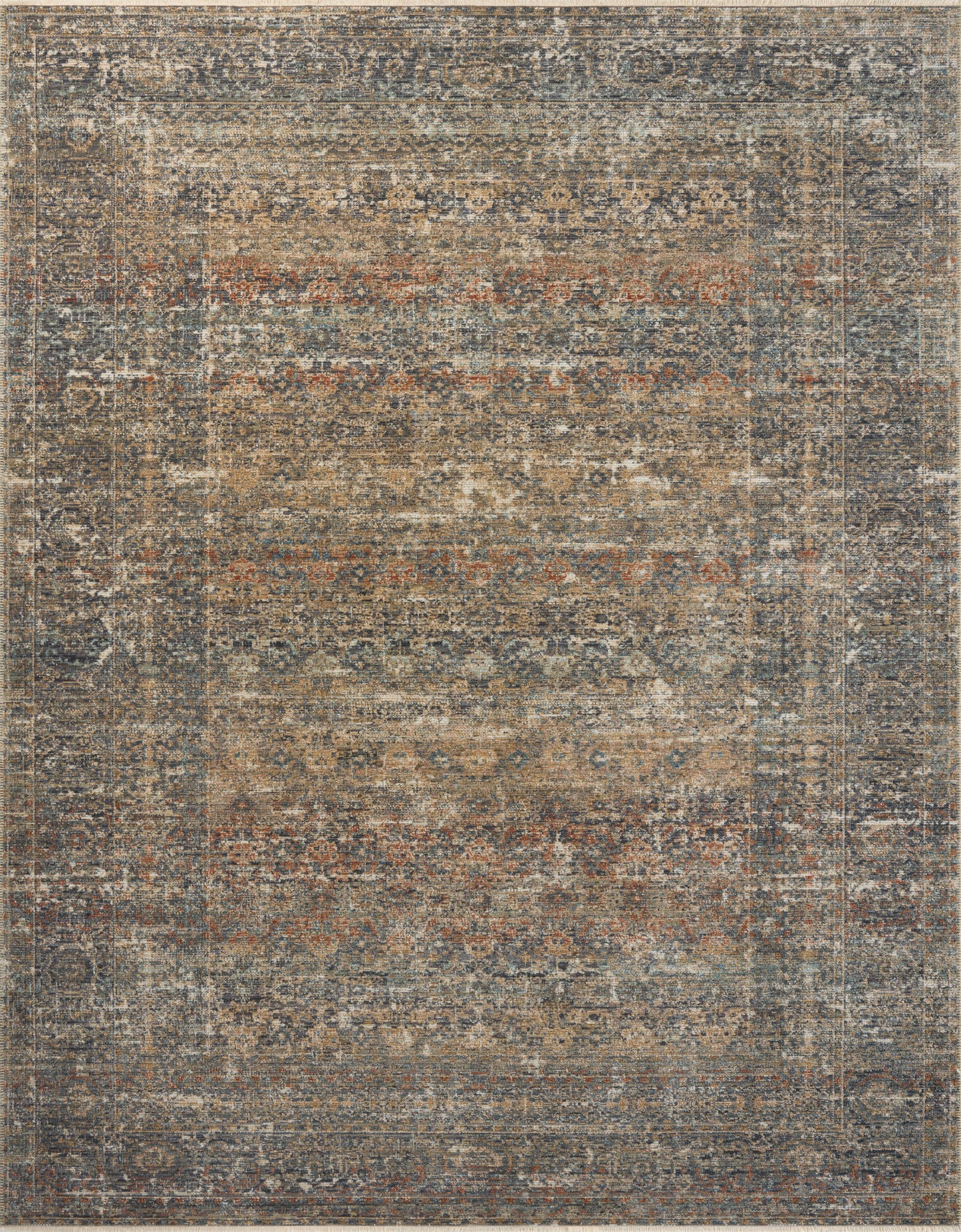 Heritage 11 Rug- Midnight/Multi - Chapin Furniture