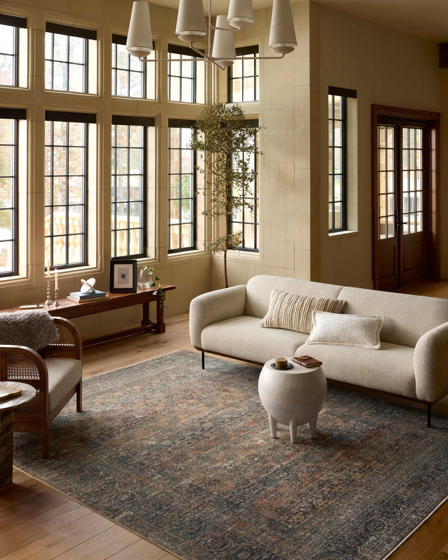 Heritage 11 Rug- Midnight/Multi - Chapin Furniture