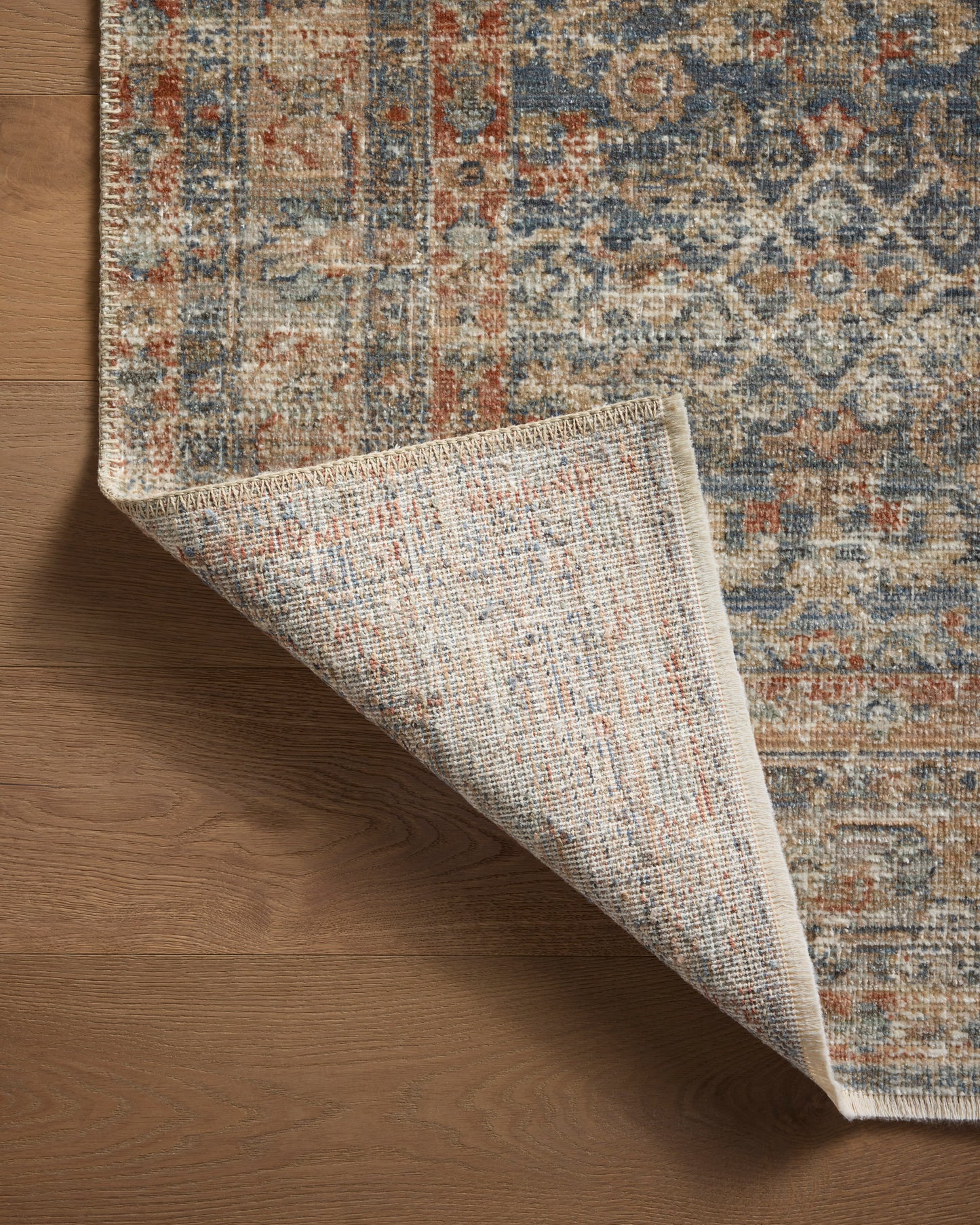 Heritage 12 Rug- Blue/Rust - Chapin Furniture
