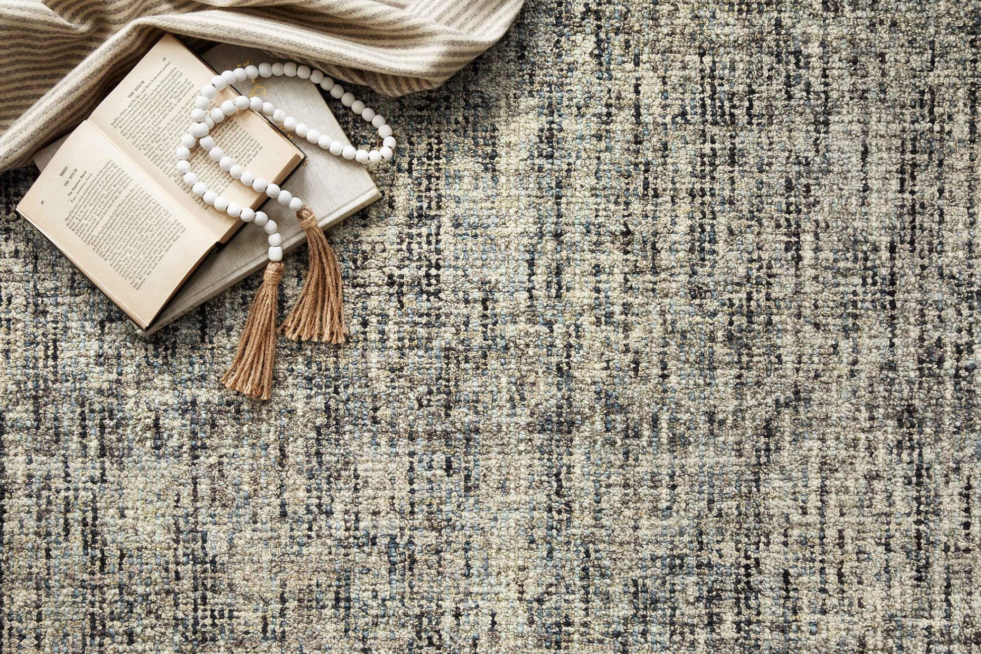 Harlow 01 Ocean/Sand Rug - Chapin Furniture