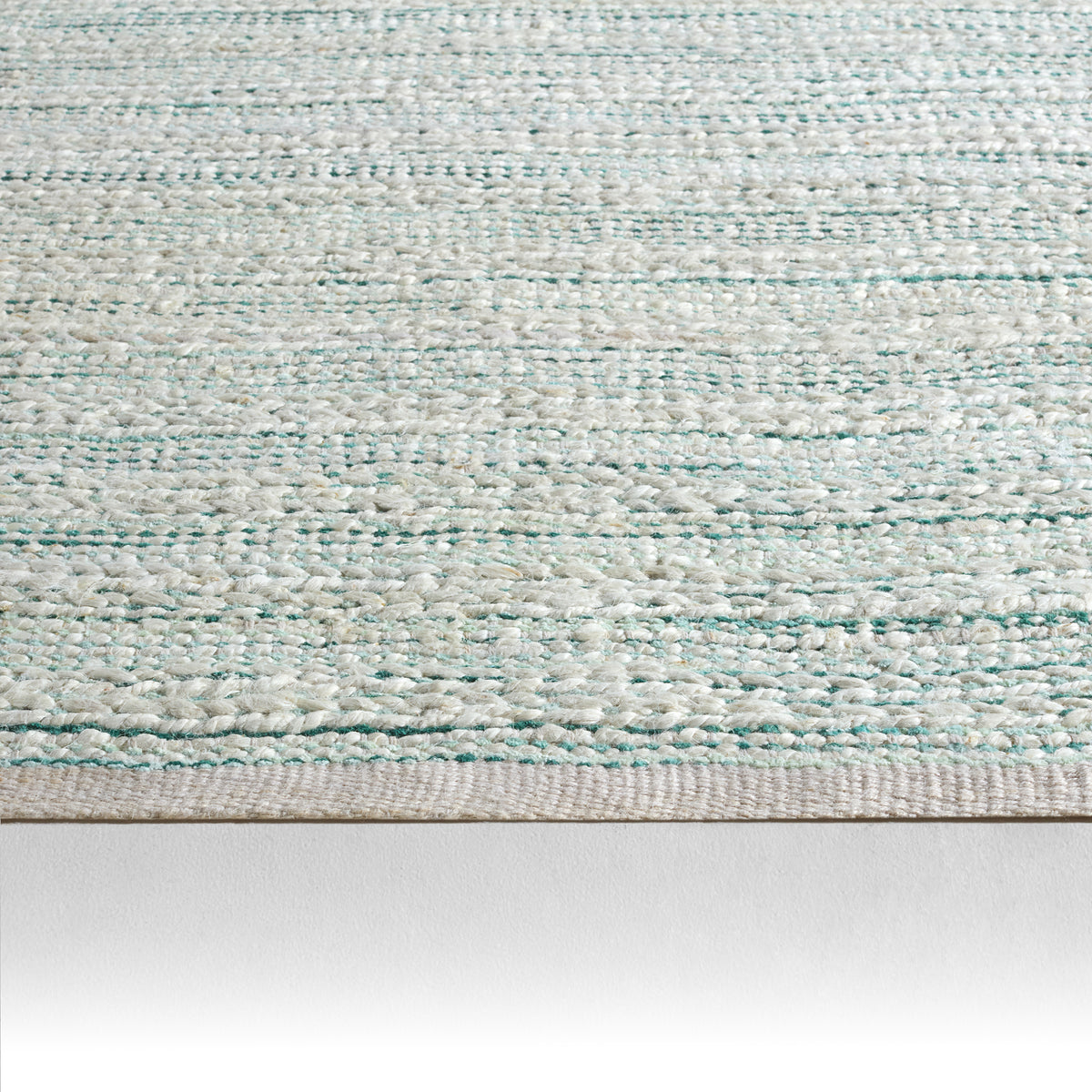 Himalaya Canterbury HM27 White/Turquoise Rug - Chapin Furniture