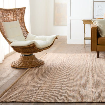 Kate Lester Harman Natural Rosier HNL03 Beige/Ivory Rug - Chapin Furniture