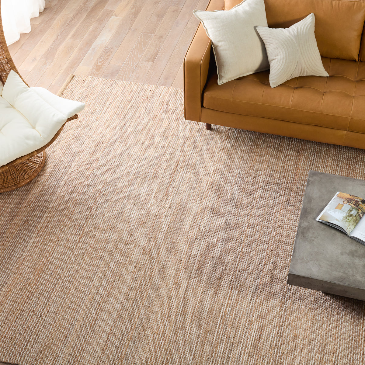 Kate Lester Harman Natural Rosier HNL03 Beige/Ivory Rug - Chapin Furniture