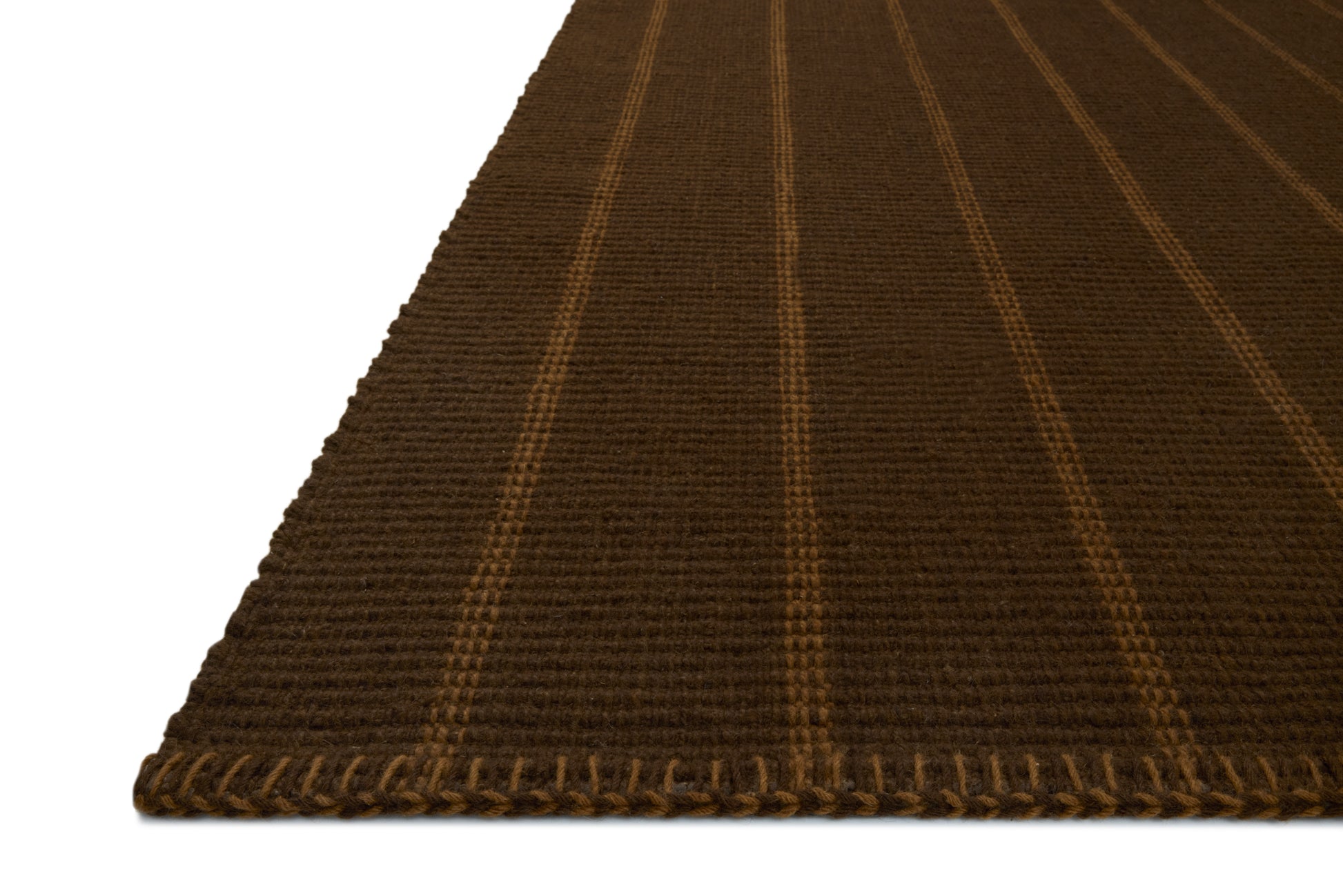 Amber Lewis x Loloi Harlan 01 Espresso/Toffee Rug - Chapin Furniture