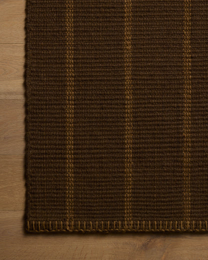 Amber Lewis x Loloi Harlan 01 Espresso/Toffee Rug - Chapin Furniture