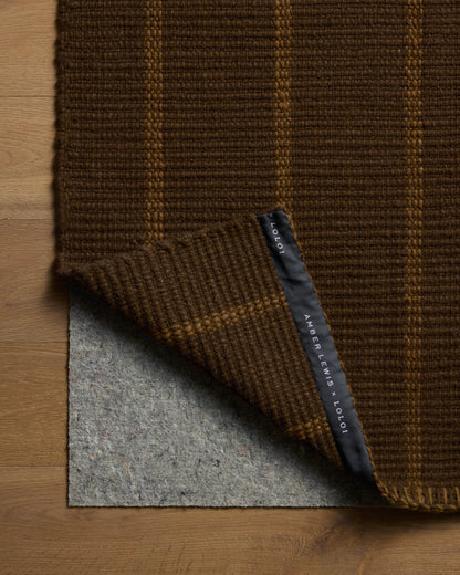 Amber Lewis x Loloi Harlan 01 Espresso/Toffee Rug - Chapin Furniture