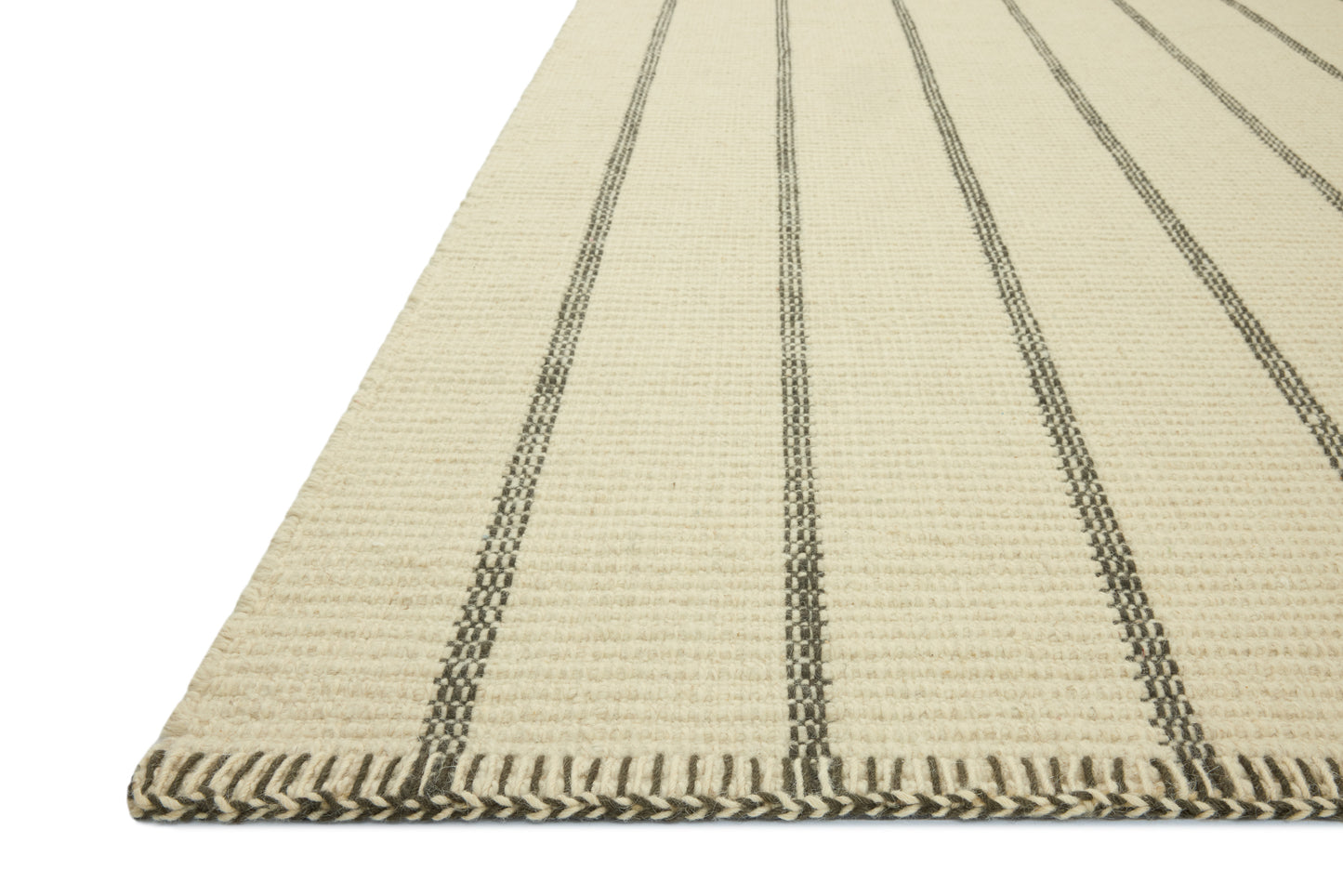 Amber Lewis x Loloi Harlan 01 Ivory/Charcoal Rug - Chapin Furniture