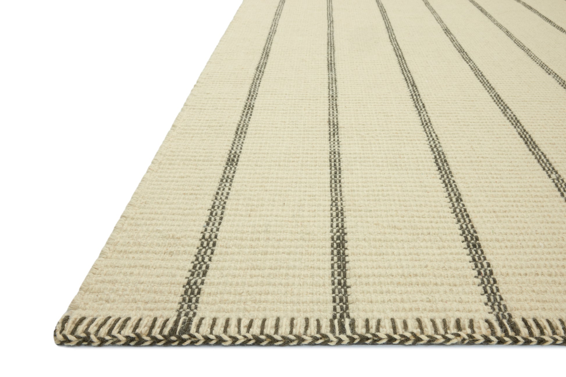 Amber Lewis x Loloi Harlan 01 Ivory/Charcoal Rug - Chapin Furniture