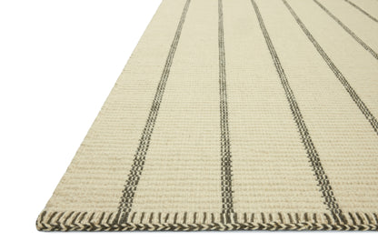 Amber Lewis x Loloi Harlan 01 Ivory/Charcoal Rug - Chapin Furniture