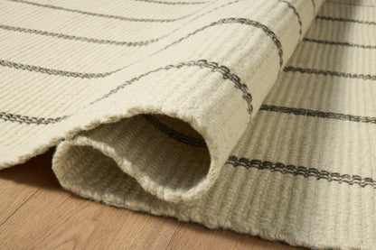 Amber Lewis x Loloi Harlan 01 Ivory/Charcoal Rug - Chapin Furniture