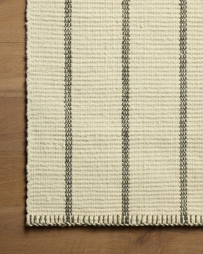 Amber Lewis x Loloi Harlan 01 Ivory/Charcoal Rug - Chapin Furniture
