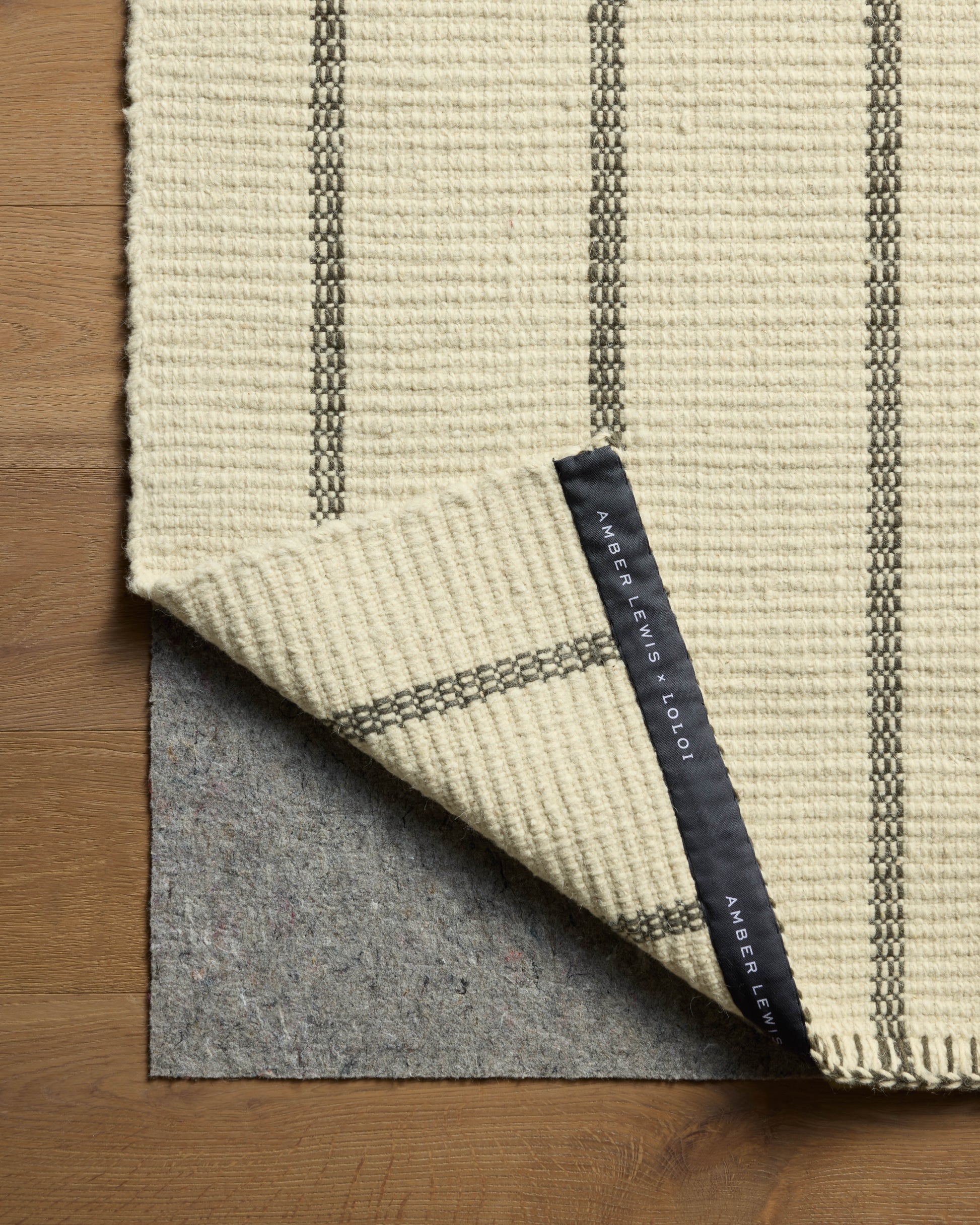 Amber Lewis x Loloi Harlan 01 Ivory/Charcoal Rug - Chapin Furniture