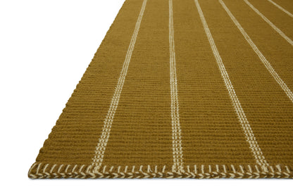 Amber Lewis x Loloi Harlan 01 Ochre/Ivory Rug - Chapin Furniture