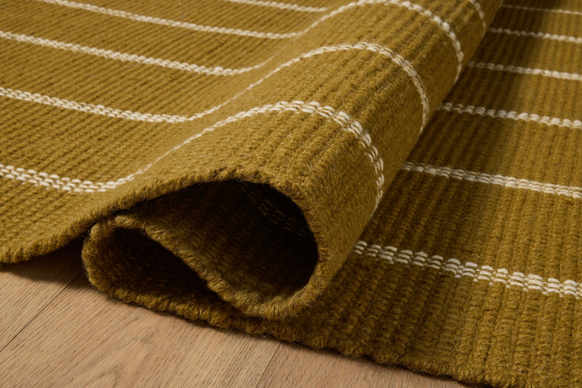 Amber Lewis x Loloi Harlan 01 Ochre/Ivory Rug - Chapin Furniture