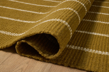 Amber Lewis x Loloi Harlan 01 Ochre/Ivory Rug - Chapin Furniture