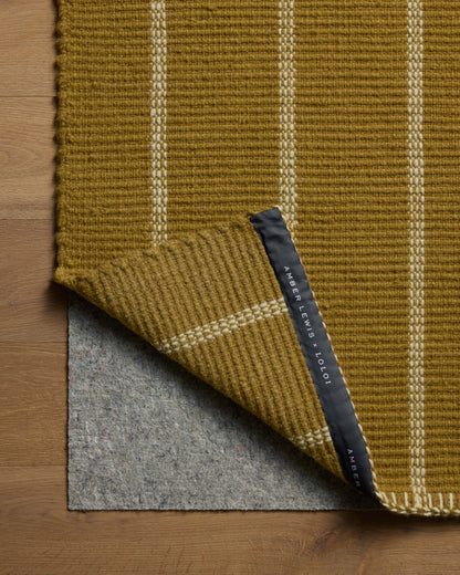 Amber Lewis x Loloi Harlan 01 Ochre/Ivory Rug - Chapin Furniture