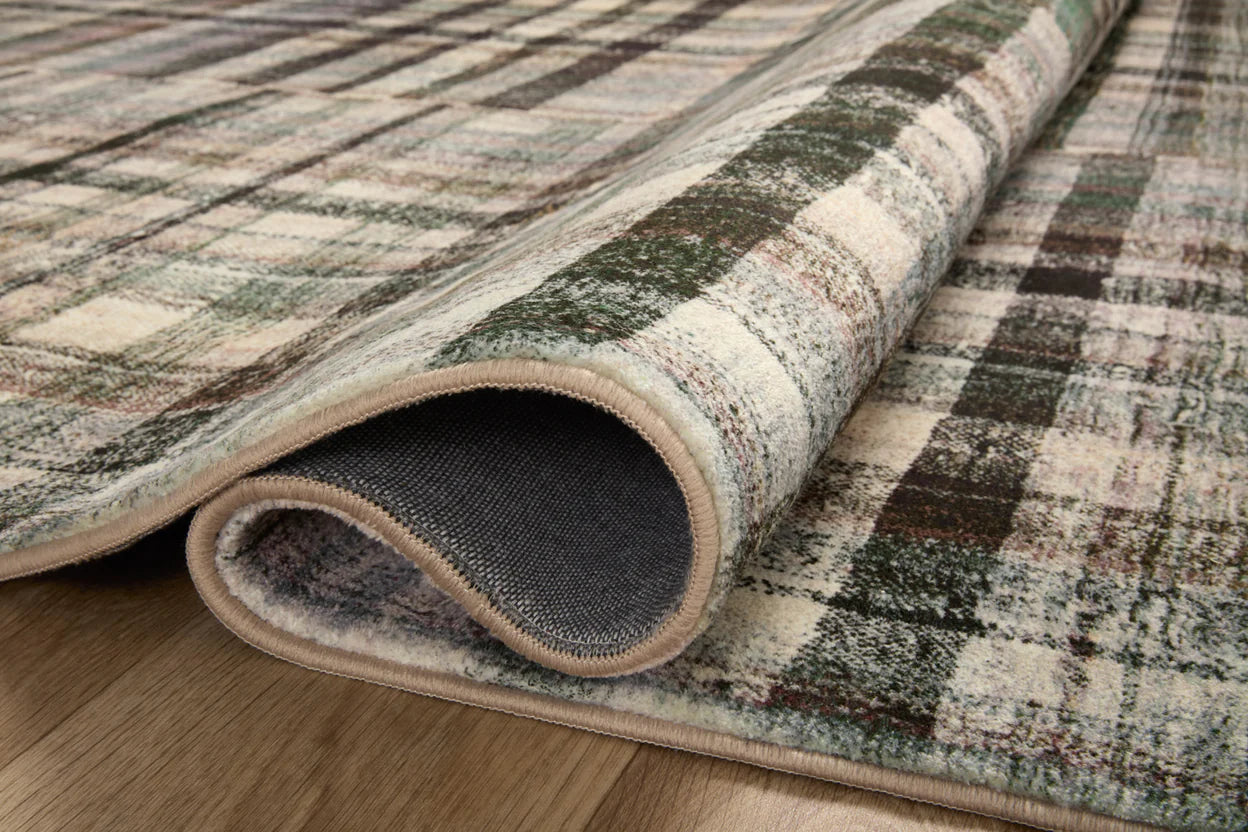 Chris Loves Julia x Loloi Humphrey 03 Forest Green/Multi Rug - Chapin Furniture
