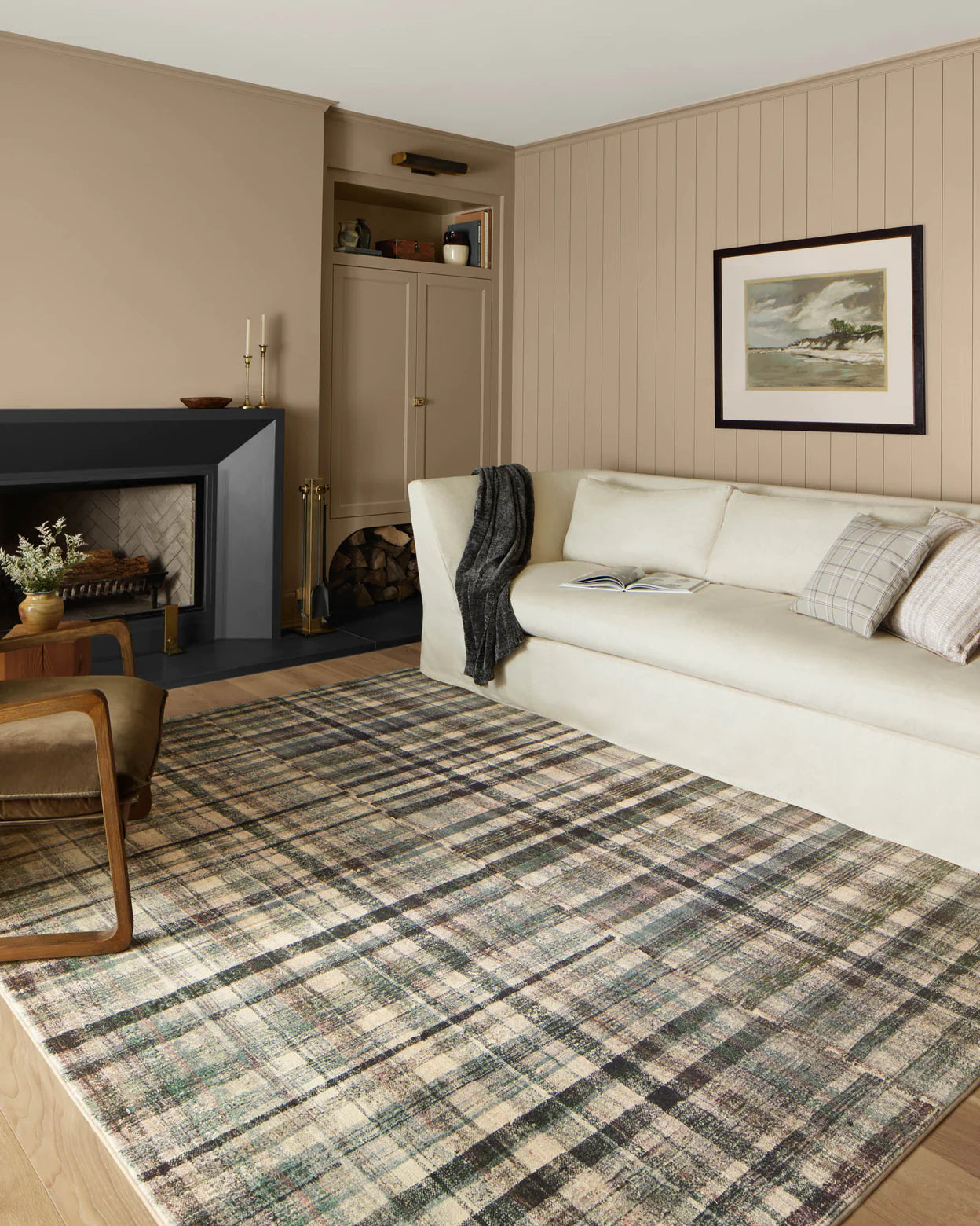 Chris Loves Julia x Loloi Humphrey 03 Forest Green/Multi Rug - Chapin Furniture