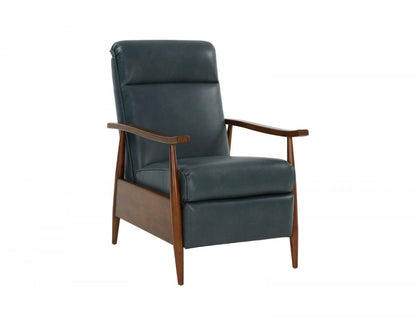 Hampton Recliner- Roma-Bluegray - Chapin Furniture