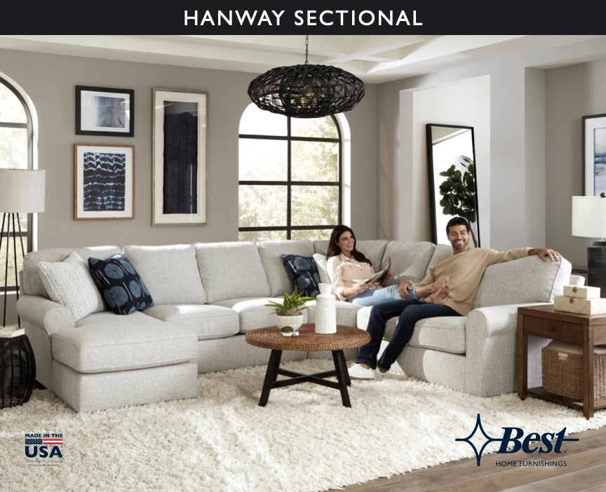 Hanway Sectional- Custom - Chapin Furniture