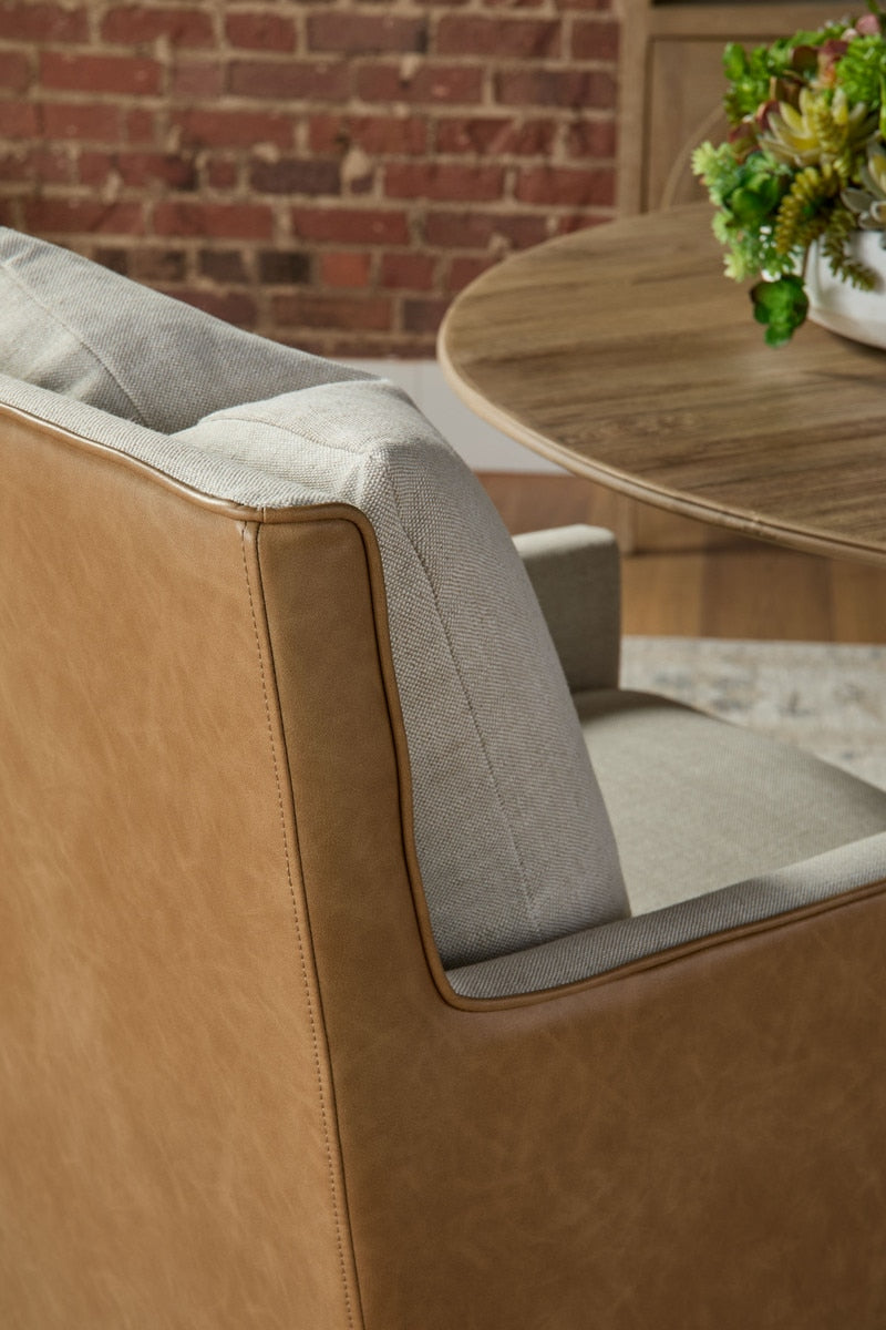 Harmony Arm Chair With Casters - Chapin Furniture