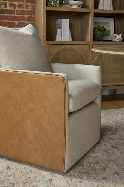 Harmony Arm Chair With Casters - Chapin Furniture