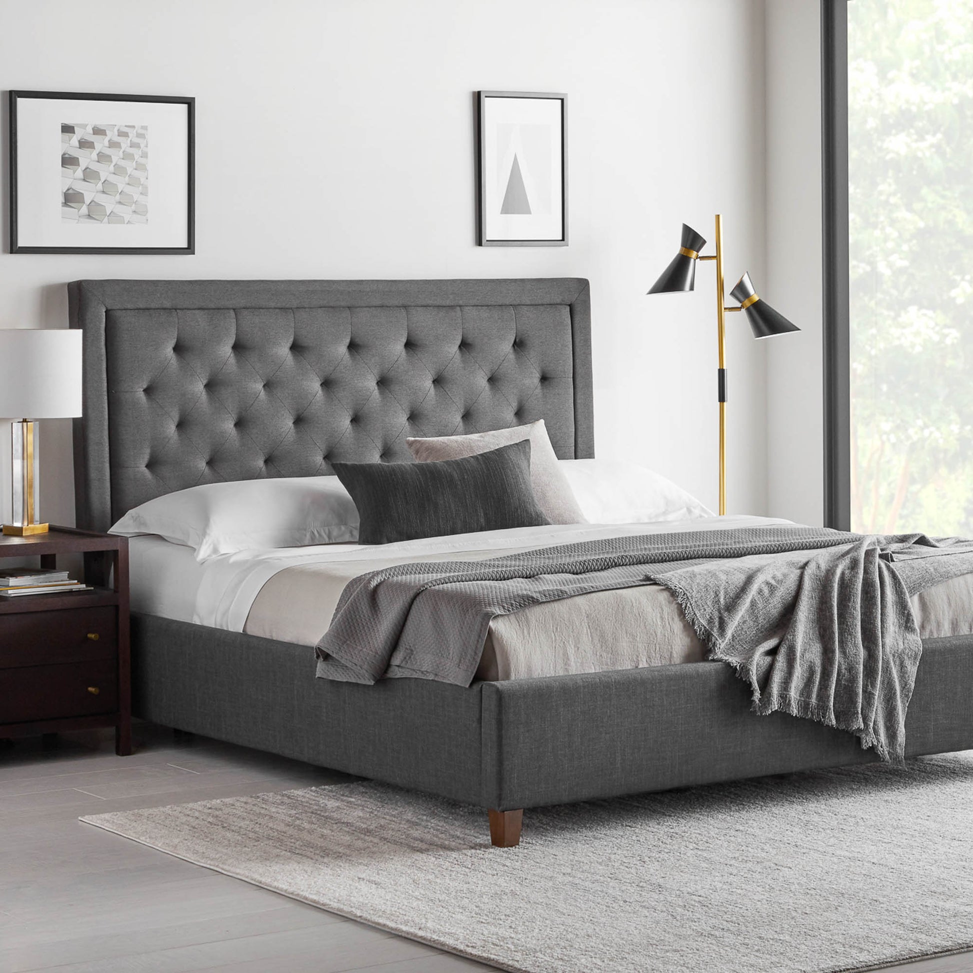Hennessy Upholstered Bed - Chapin Furniture