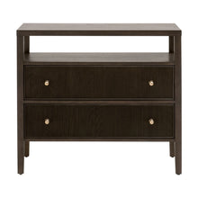 Highland Open Shelf Two Drawer Nightstand - Chapin Furniture