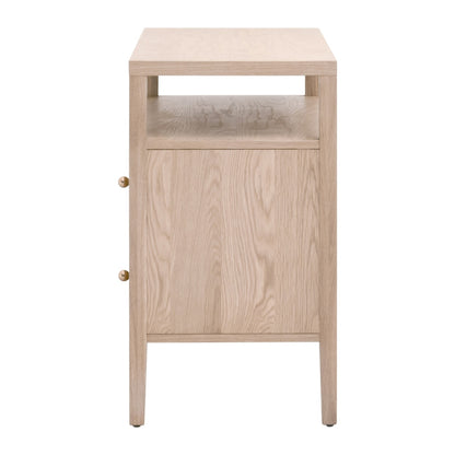 Highland Open Shelf Two Drawer Nightstand - Chapin Furniture