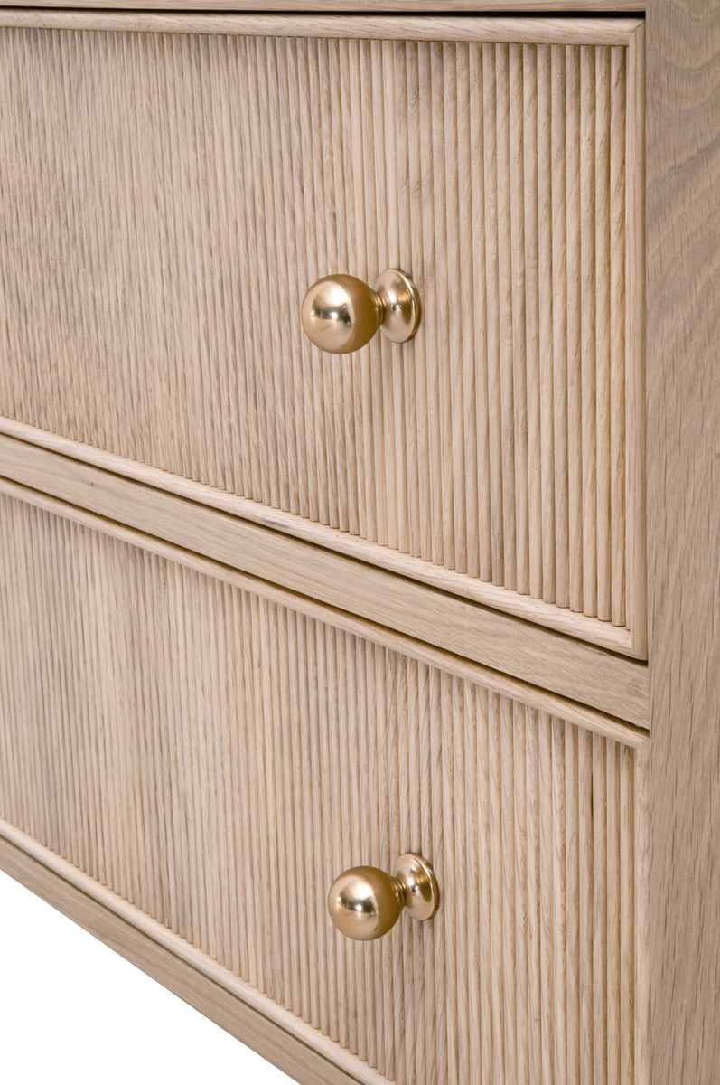 Highland Open Shelf Two Drawer Nightstand - Chapin Furniture