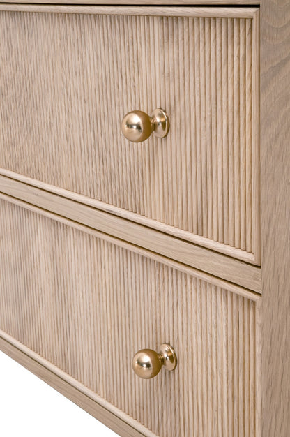 Highland Open Shelf Two Drawer Nightstand - Chapin Furniture
