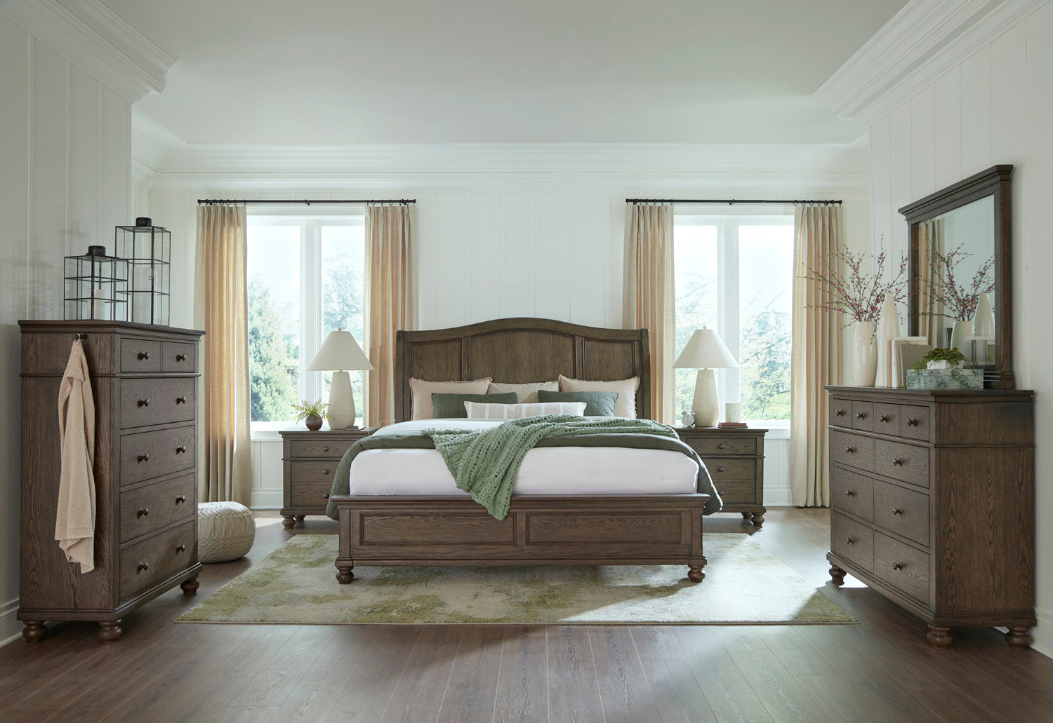 Oxford Sleigh Bed - Chapin Furniture